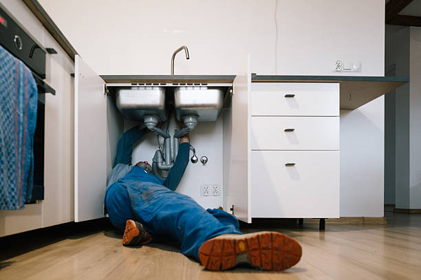 Professional Drain Cleaning technician working in Half Moon Bay, CA